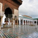 In the Mosque of al-Qarawiyyin of Fes in Morocco