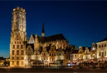 Belgio insolito in 4 giorni: itinerario tra Mechelen, Tournai e Durbuy Centro storico di Mechelen in Belgio