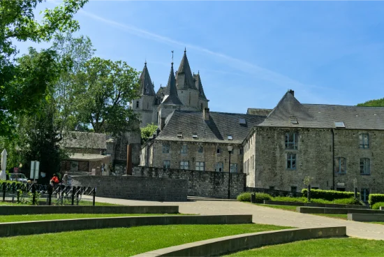 Centro di Durbuy nelle Ardenne belghe