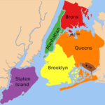 Mappa dei quartieri di New York