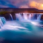 I 10 Paesi più sicuri al mondo Cascate Godafoss in Islanda