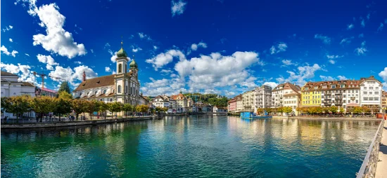 Veduta panoramica di Lucerna