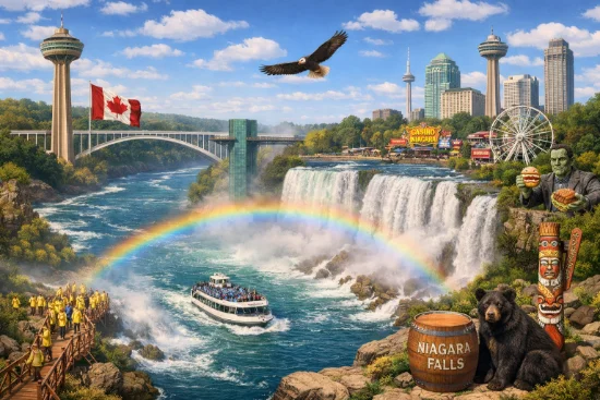 Le cascate del Niagara e attrazioni