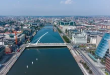 Irlanda on the road in 7 giorni: itinerario tra Dublino, Galway, Connemara, Cork e Kilkenny Dublino e il Samuel Beckett Bridge, partenza del road trip in Irlanda